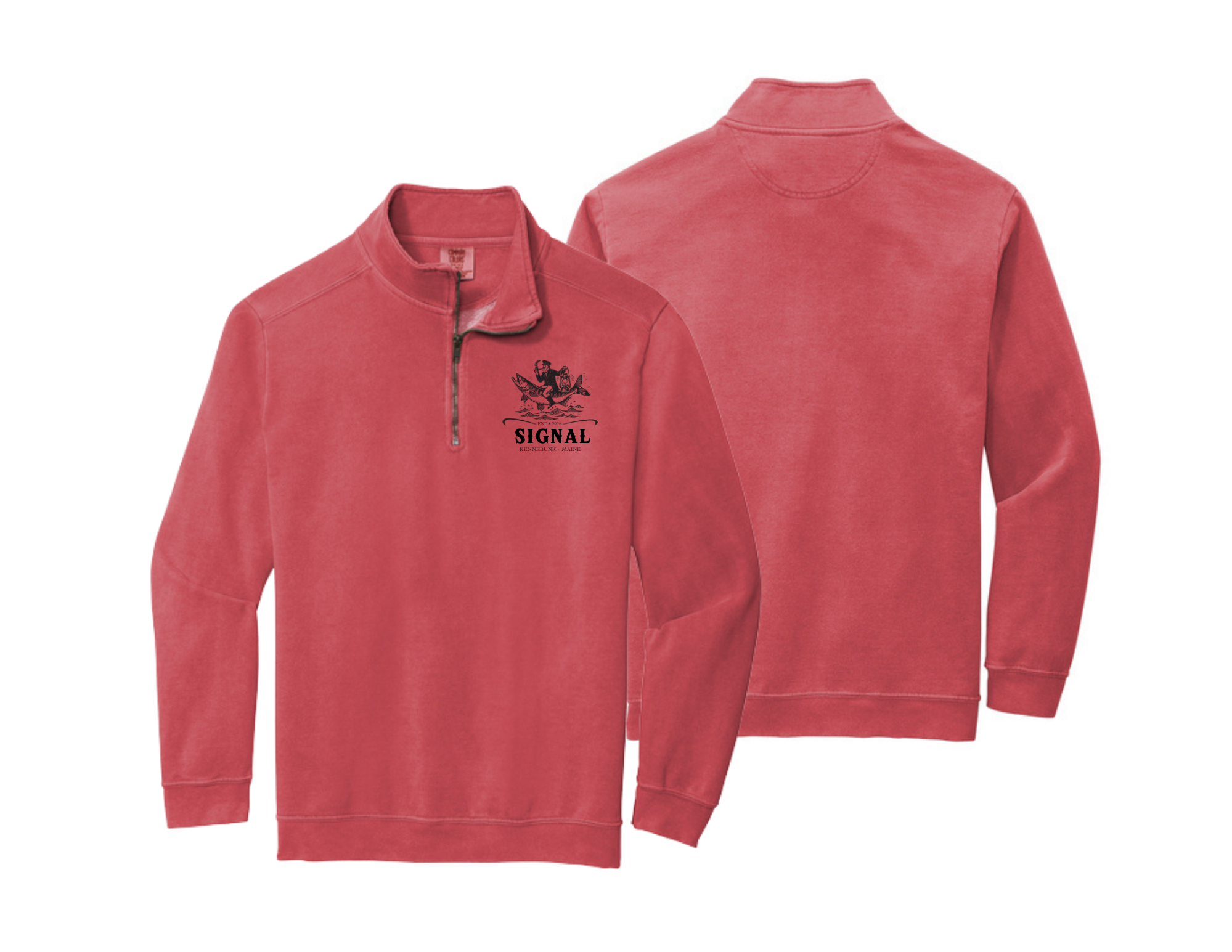 Signal - 1/4 Zip Sweatshirt